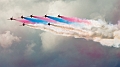 225_Fairford RIAT_Red Arrows na British Aerospace Hawk T1